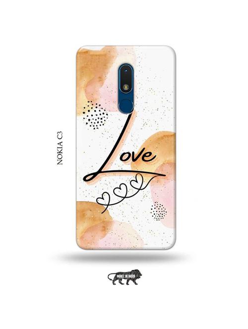 love back cover compatible with nokia c3 - 19010969 - Very Small Image - 1