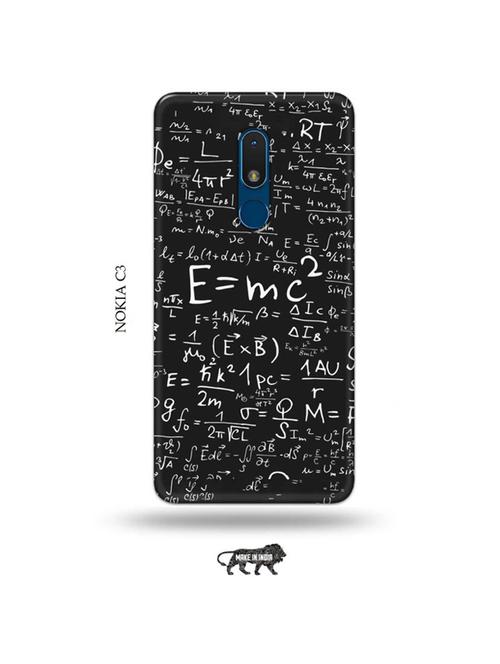 e=mc2 back cover compatible with nokia c3 - 19011030 - Very Small Image - 1