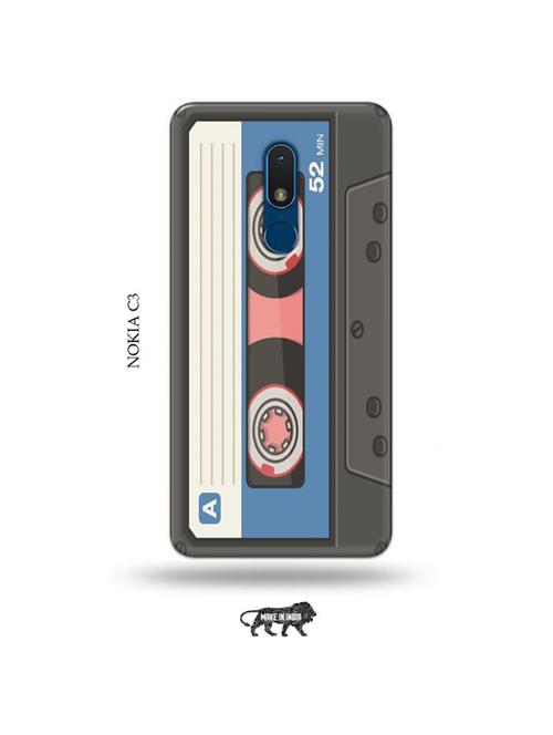 casatte back cover compatible with nokia c3 - 19011041 - Very Small Image - 1