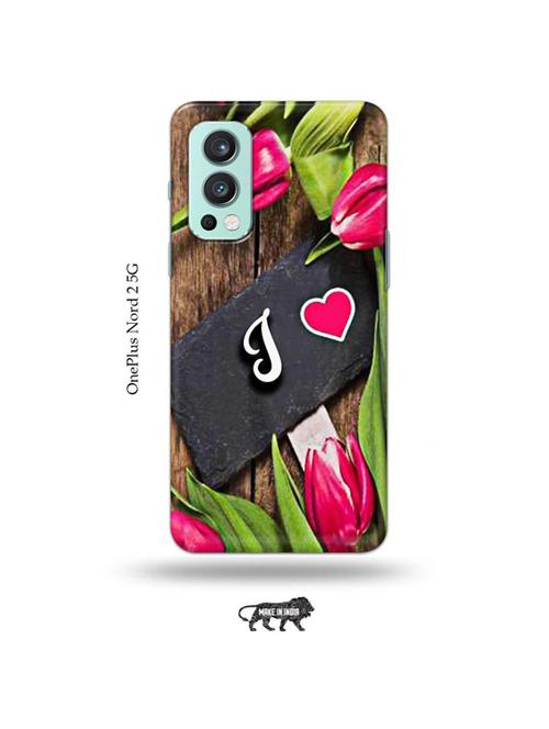 flower letter i back cover compatible with oneplus nord 2 - 19011078 - Very Small Image - 1