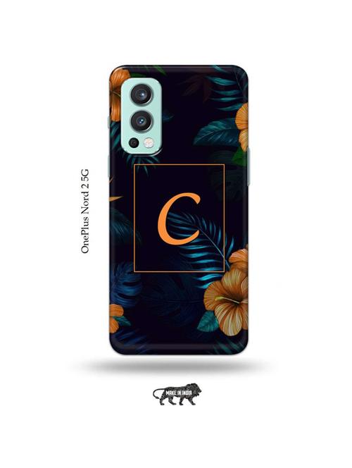 floral c back cover compatible with oneplus nord 2 - 19011126 - Very Small Image - 1