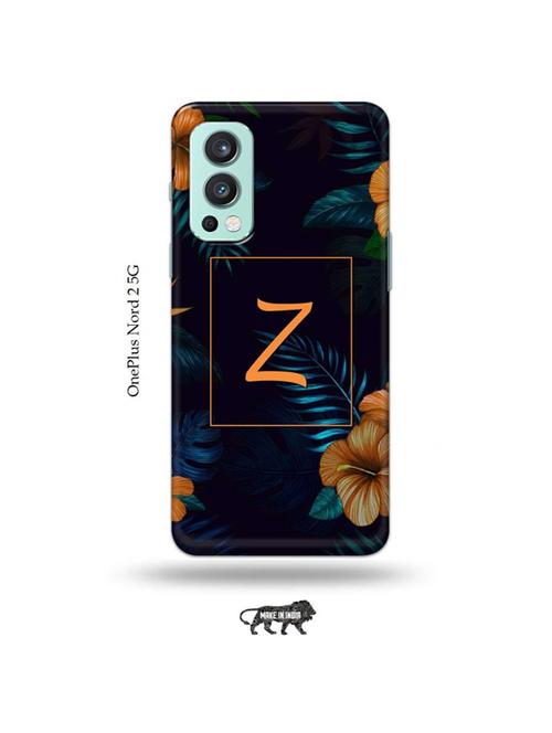 floral z back cover compatible with oneplus nord 2 - 19011149 - Very Small Image - 1