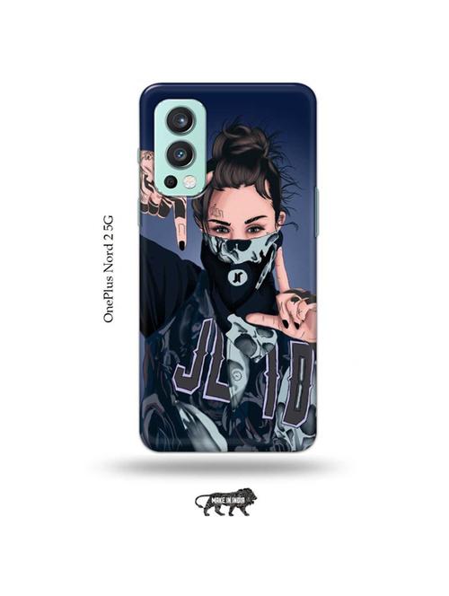 funky girl back cover compatible with oneplus nord 2 - 19011160 - Very Small Image - 1