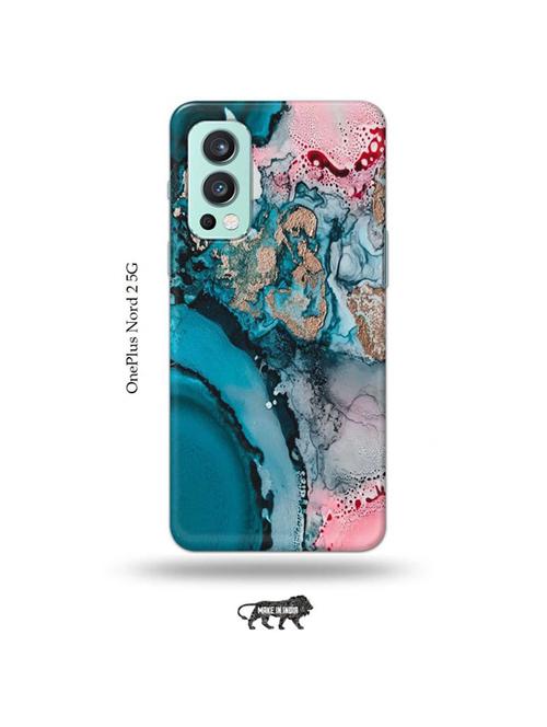 colour marble back cover compatible with oneplus nord 2 - 19011196 - Very Small Image - 1
