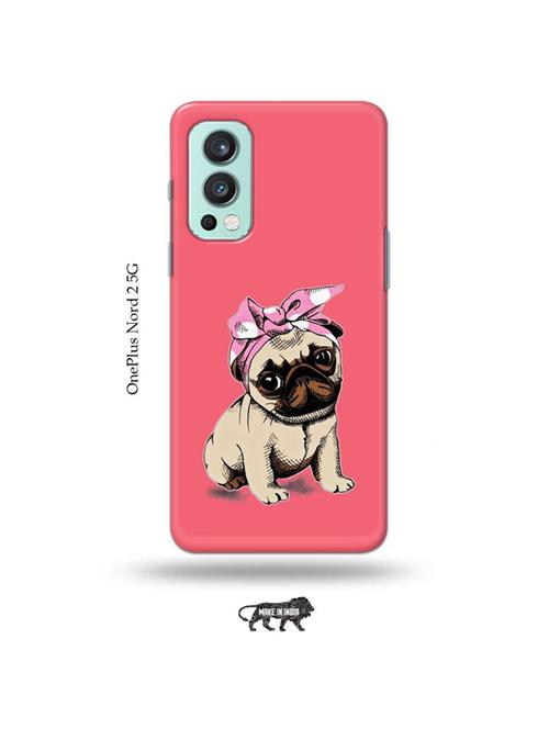 tweakymod designer printed hard case | cute dog back cover compatible with oneplus nord 2 - 19011257 - Very Small Image - 1