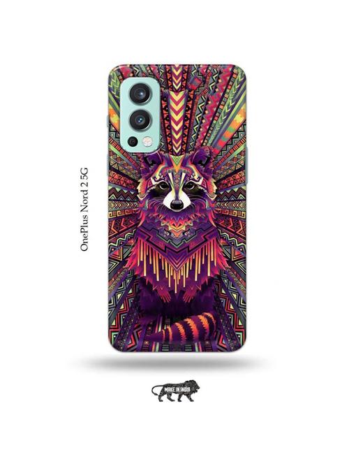 kalankari fox back cover compatible with oneplus nord 2 - 19011260 - Very Small Image - 1