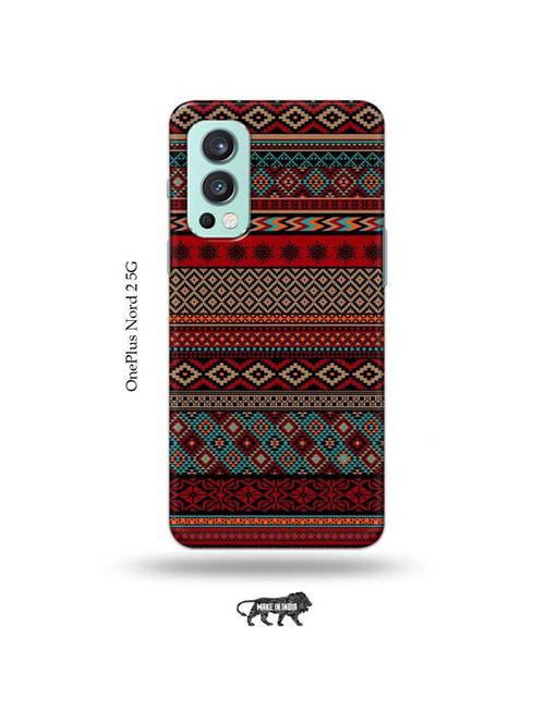 tweakymod designer printed hard case | kalankaari back cover compatible with oneplus nord 2 - 19011317 - Very Small Image - 1
