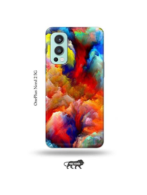 colourful clouds back cover compatible with oneplus nord 2 - 19011433 - Very Small Image - 1