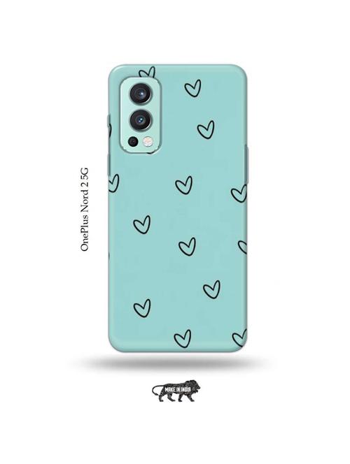 hearts back cover compatible with oneplus nord 2 - 19011487 - Very Small Image - 1