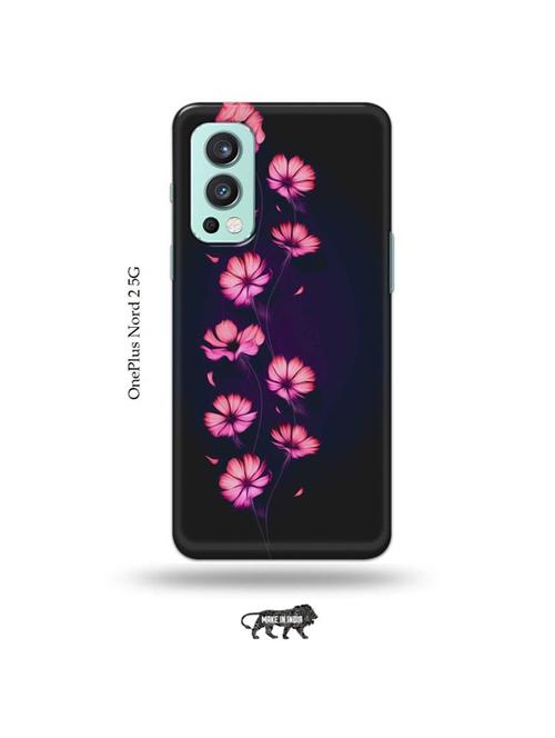 flowers back cover compatible with oneplus nord 2 - 19011536 - Very Small Image - 1