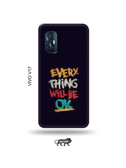 every thing will be ok back cover compatible with vivo v17 - 19011787 - Very Small Image - 1