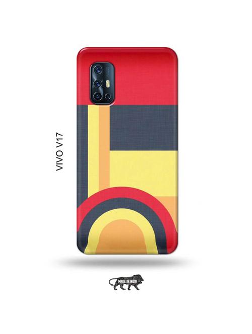 tweakymod designer printed hard case | aztec back cover compatible with vivo v17 - 19011840 - Very Small Image - 1
