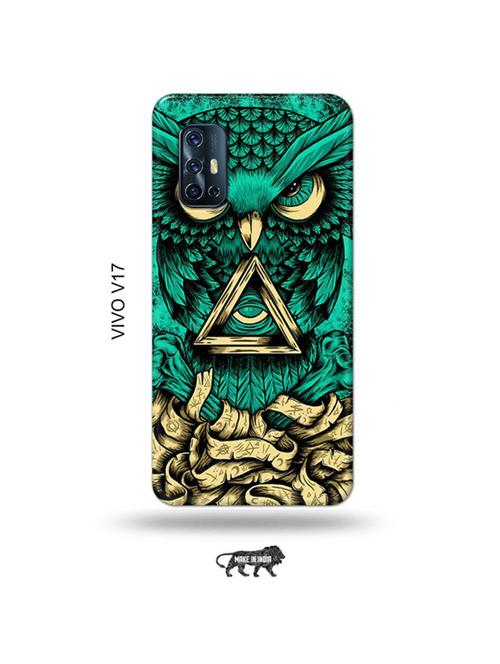 dark owl back cover compatible with vivo v17 - 19011886 - Very Small Image - 1