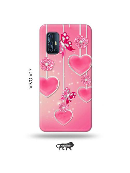 hearts back cover compatible with vivo v17 - 19012009 - Very Small Image - 1