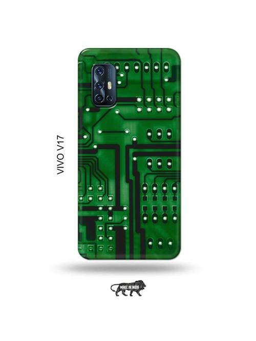 tweakymod designer printed hard case | flowers back cover compatible with vivo v17 - 19012056 - Very Small Image - 1