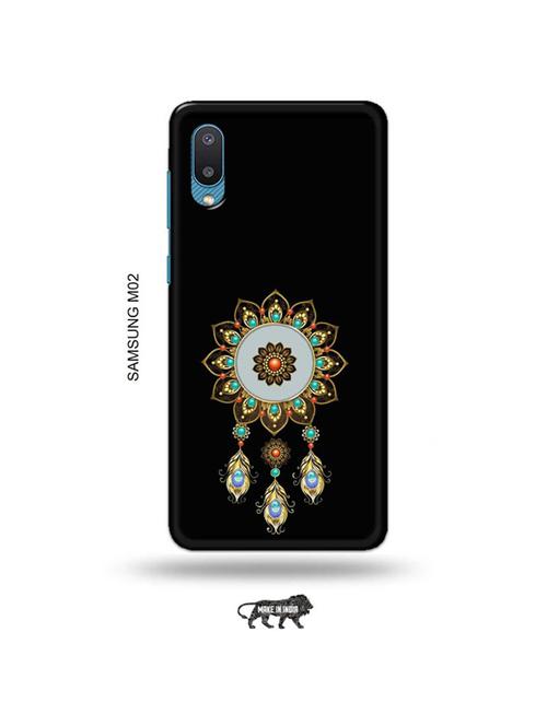eweller dream catcher back cover compatible with samsung m02 - 19012094 - Very Small Image - 1