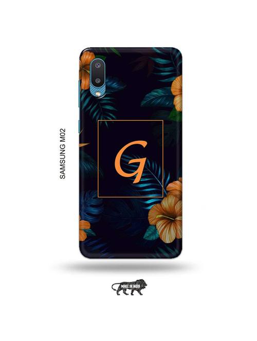 tweakymod designer printed hard case | floral back cover compatible with samsung m02 - 19012168 - Very Small Image - 1