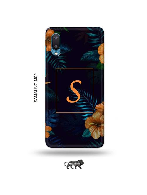 tweakymod designer printed hard case | floral back cover compatible with samsung m02 - 19012180 - Very Small Image - 1