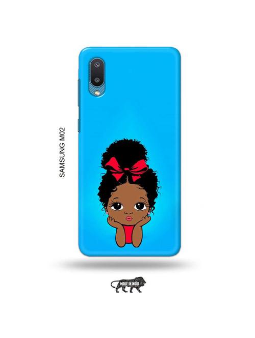 tweakymod designer printed hard case | cute kiddo back cover compatible with samsung m02 - 19012208 - Very Small Image - 1
