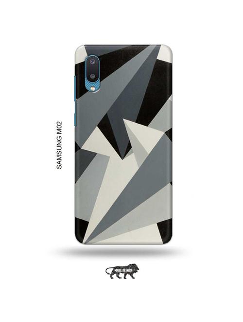 tweakymod designer printed hard case | blocky design back cover compatible with samsung m02 - 19012232 - Very Small Image - 1
