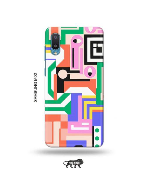tweakymod designer printed hard case | hologram boxes back cover compatible with samsung m02 - 19012262 - Very Small Image - 1