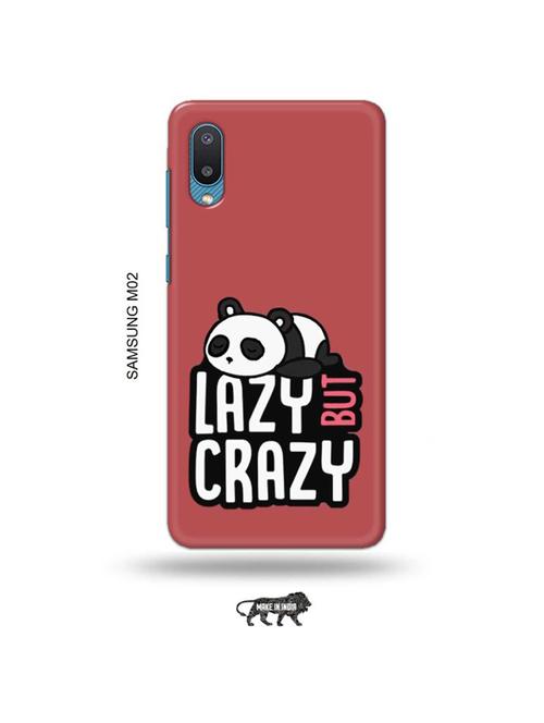 crazy panda back cover compatible with samsung m02 - 19012268 - Very Small Image - 1