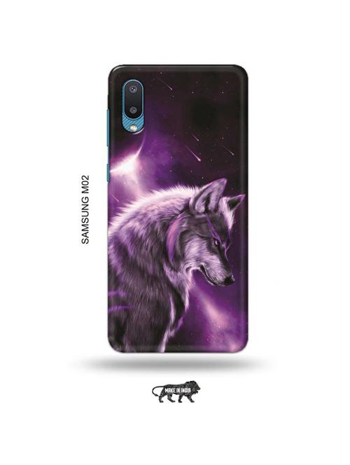 tweakymod designer printed hard case | fox back cover compatible with samsung m02 - 19012301 - Very Small Image - 1