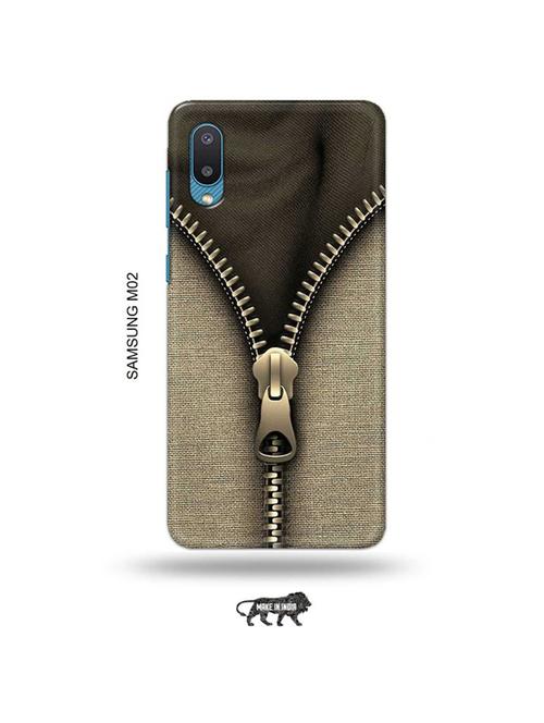 tweakymod designer printed hard case | jeans love back cover compatible with samsung m02 - 19012340 - Very Small Image - 1