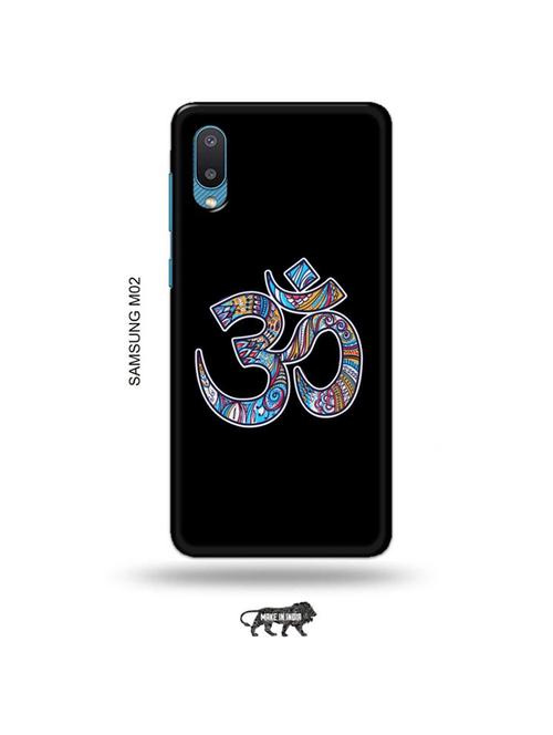tweakymod designer printed hard case | om back cover compatible with samsung m02 - 19012360 - Very Small Image - 1
