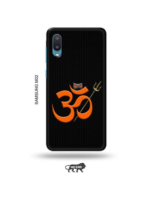 tweakymod designer printed hard case | om back cover compatible with samsung m02 - 19012367 - Very Small Image - 1
