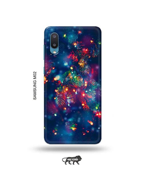 tweakymod designer printed hard case | christmas tree back cover compatible with samsung m02 - 19012374 - Very Small Image - 1