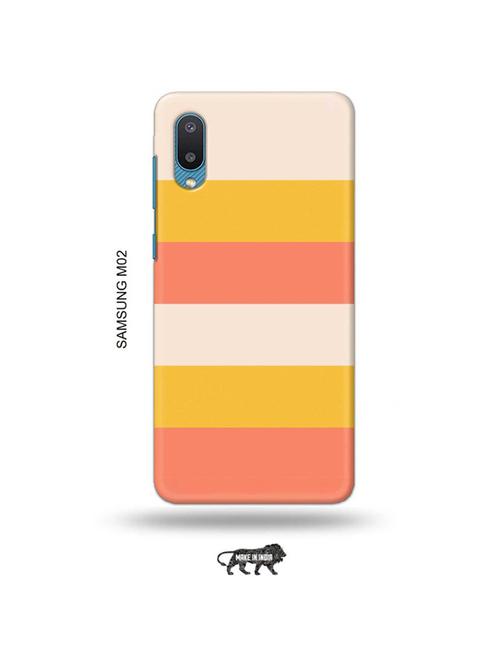 tweakymod designer printed hard case | strips back cover compatible with samsung m02 - 19012455 - Very Small Image - 1