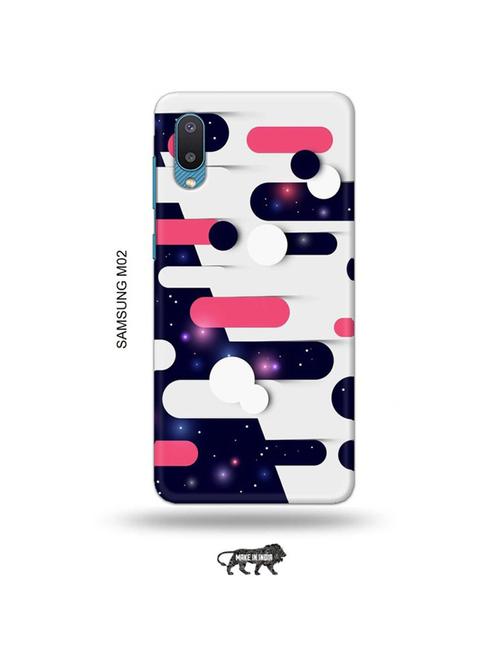 tweakymod designer printed hard case | abstract design back cover compatible with samsung m02 - 19012480 - Very Small Image - 1