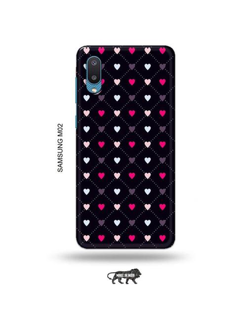 tweakymod designer printed hard case | love design back cover compatible with samsung m02 - 19012519 - Very Small Image - 1