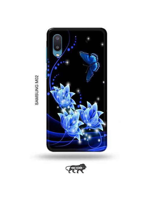 tweakymod designer printed hard case | flowers back cover compatible with samsung m02 - 19012542 - Very Small Image - 1