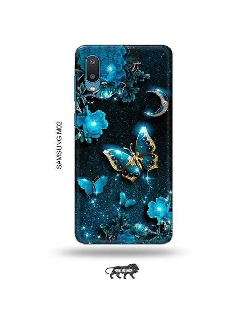 tweakymod designer printed hard case | flowers back cover compatible with samsung m02 - 19012565 - Very Small Image - 1