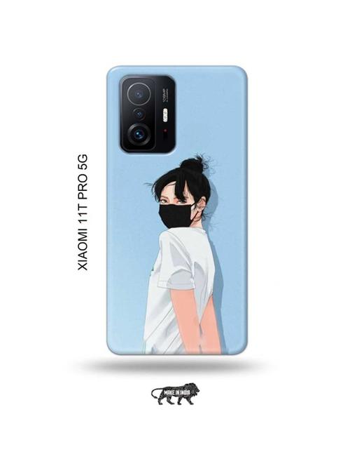 tweakymod designer printed hard case | musk up girl back cover compatible with xiaomi 11t pro 5g - 19012733 - Very Small Image - 1