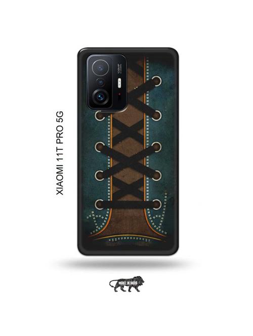 tweakymod designer printed hard case | shoe lace back cover compatible with xiaomi 11t pro 5g - 19012737 - Very Small Image - 1
