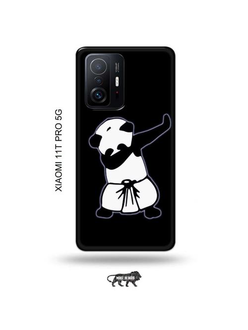 tweakymod designer printed hard case | panda dab back cover compatible with xiaomi 11t pro 5g - 19012809 - Very Small Image - 1