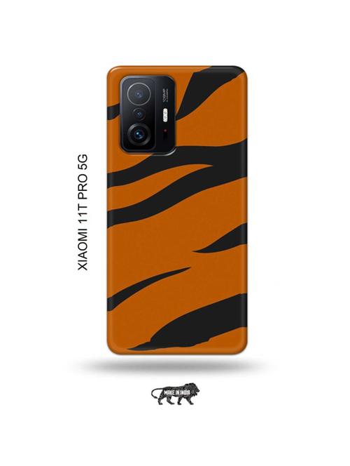tweakymod designer printed hard case | tiger strips back cover compatible with xiaomi 11t pro 5g - 19012811 - Very Small Image - 1