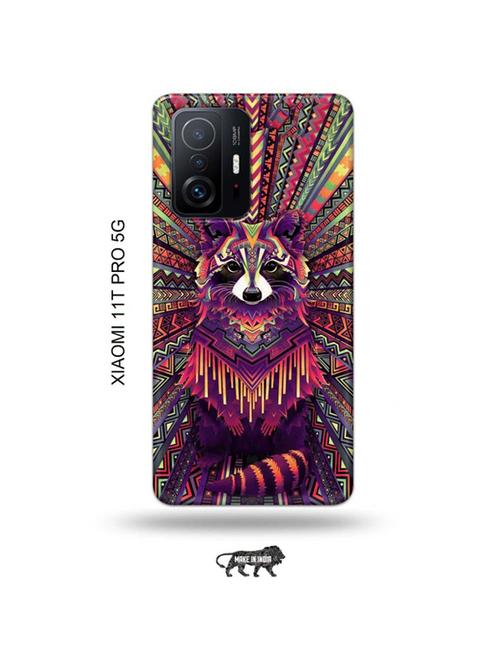 kalankari fox back cover compatible with xiaomi 11t pro 5g - 19012817 - Very Small Image - 1