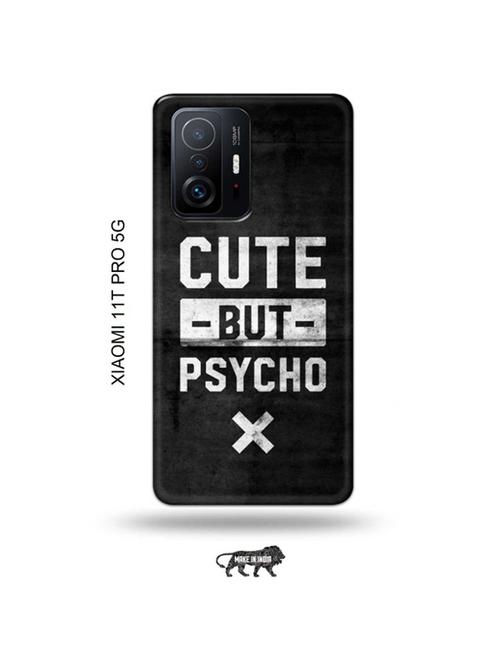 cute but psycho back cover compatible with xiaomi 11t pro 5g - 19012850 - Very Small Image - 1