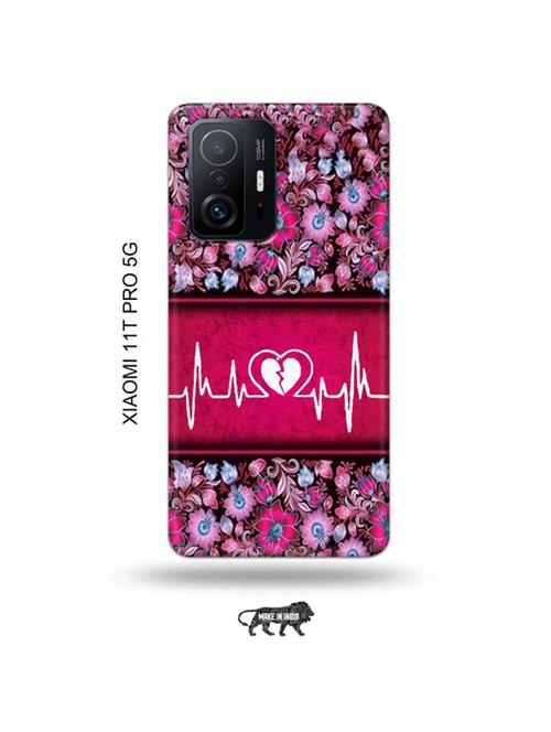 heart ecg back cover compatible with xiaomi 11t pro 5g - 19012864 - Very Small Image - 1