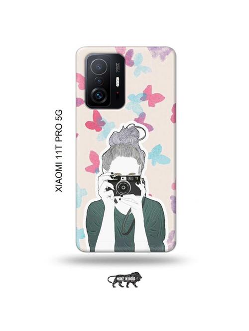 camera buff girl back cover compatible with xiaomi 11 - 19012908 - Very Small Image - 1