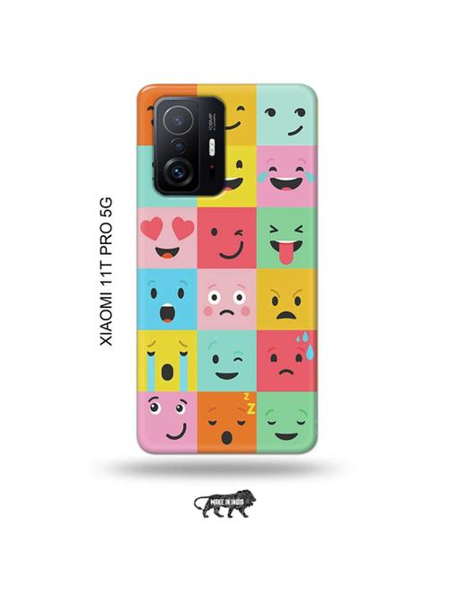 emojies back cover compatible with xiaomi 11t pro 5g - 19012961 - Very Small Image - 1