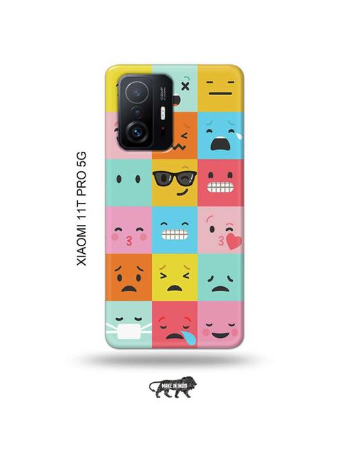 emojies back cover compatible with xiaomi 11t pro 5g - 19012962 - Very Small Image - 1