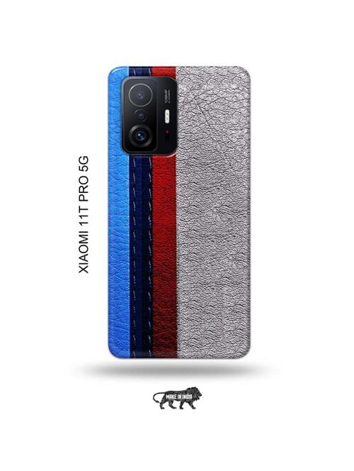 leather strips back cover compatible with xiaomi 11t pro 5g - 19013017 - Very Small Image - 1