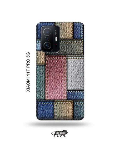 denim back cover compatible with xiaomi 11t pro 5g - 19013018 - Very Small Image - 1
