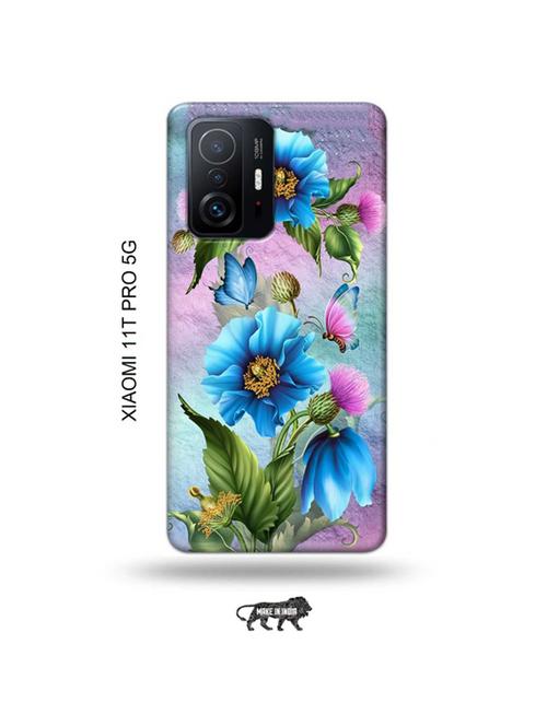floral back cover compatible with xiaomi 11t pro 5g - 19013057 - Very Small Image - 1
