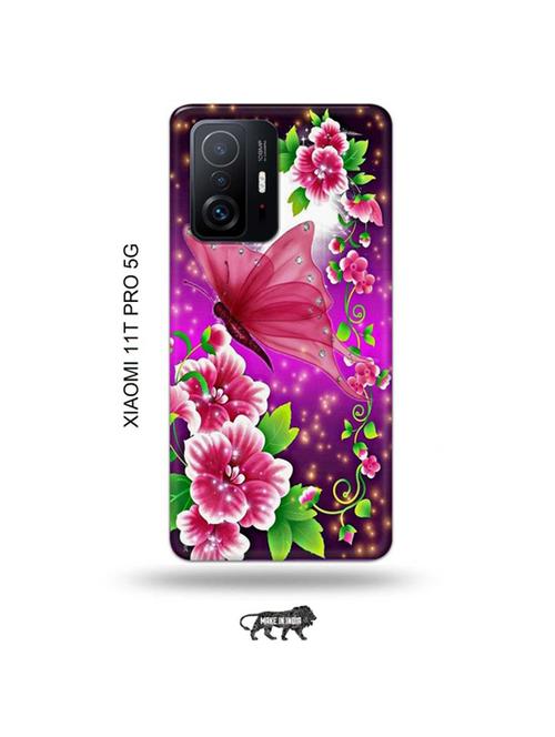 flowers back cover compatible with xiaomi 11t pro 5g - 19013062 - Very Small Image - 1
